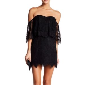 DO+BE | White Lace Off Shoulder Dress